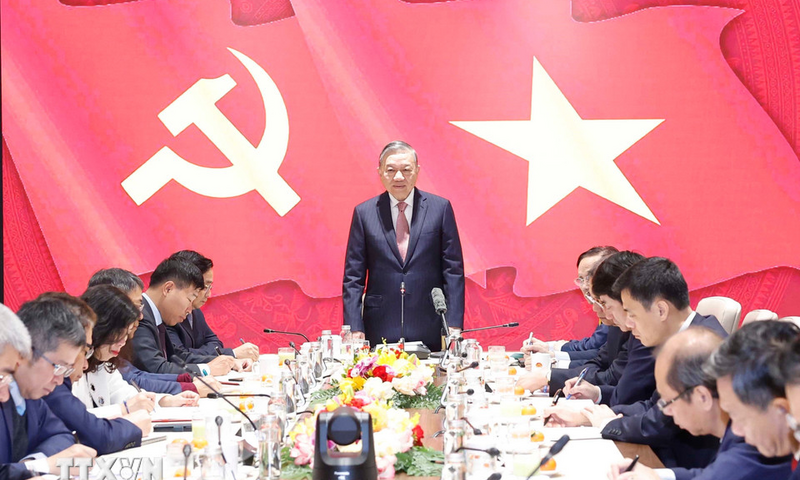 Tổng Bí thư Tô Lâm: Cần bám sát định hướng đối ngoại của Đại hội XIV 