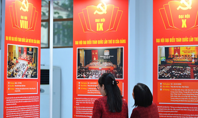 800 tư liệu tiêu biểu về ‘Đảng Cộng sản Việt Nam qua các kỳ Đại hội’