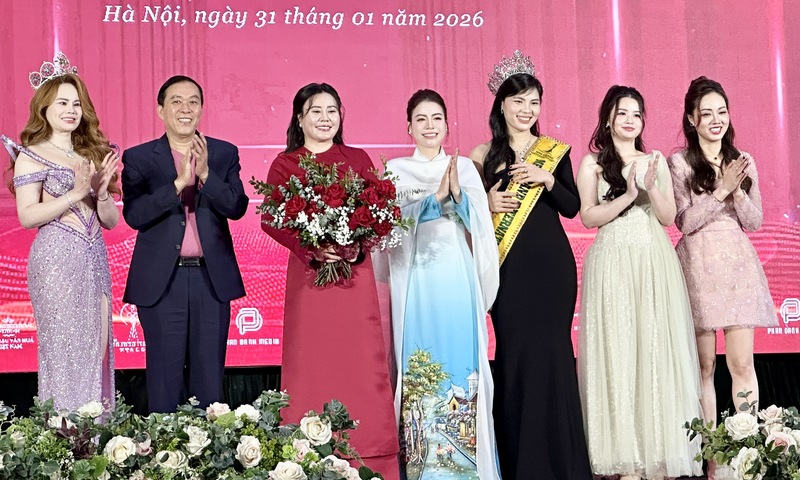 Lần đầu tiên tổ chức cuộc thi Hoa hậu Văn hóa Việt Nam