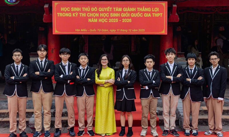 Trường Newton giữ vị trí Top đầu kỳ thi học sinh giỏi thành phố Hà Nội