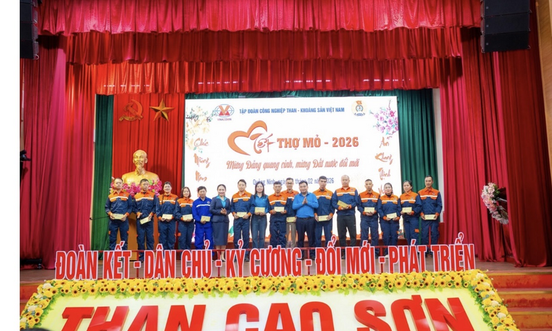 Công đoàn Than Cao Sơn: Chăm lo toàn diện cho đoàn viên, người lao động