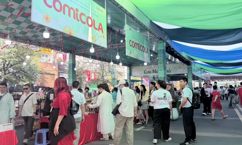 TP. Hồ Chí Minh: Đường sách Tết Bính Ngọ 2026 hấp dẫn du khách