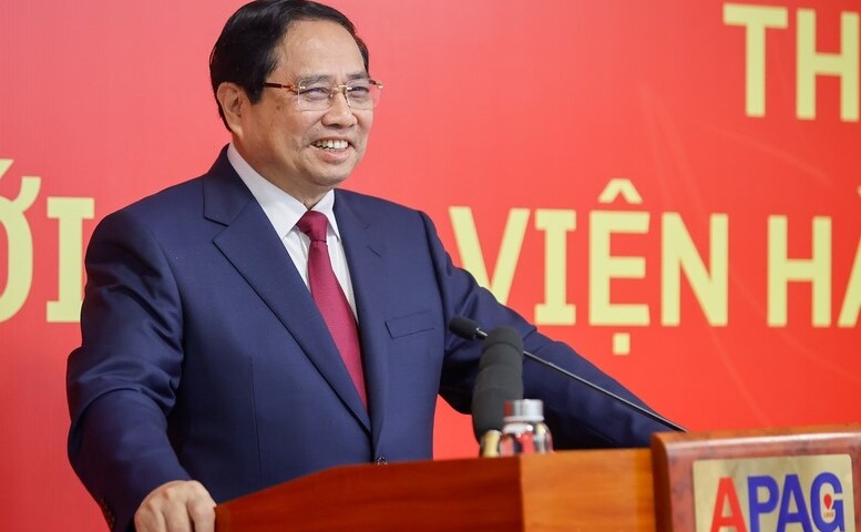 Thủ tướng làm việc với Học viện Hành chính và Quản trị công