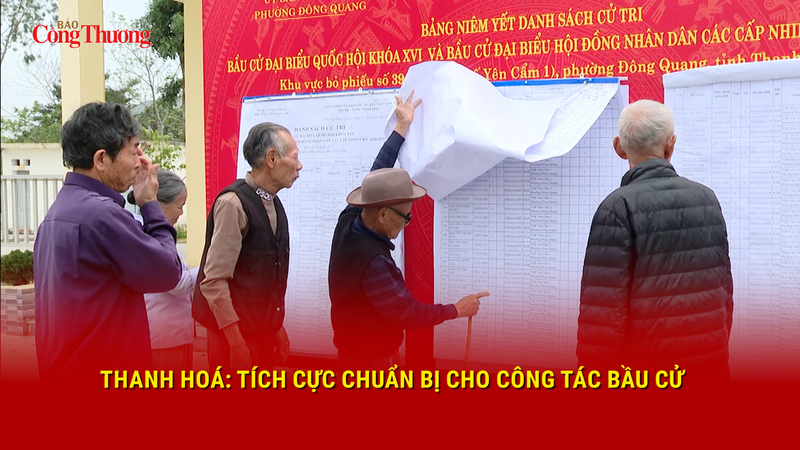 Thanh Hoá: Tích cực chuẩn bị cho công tác bầu cử