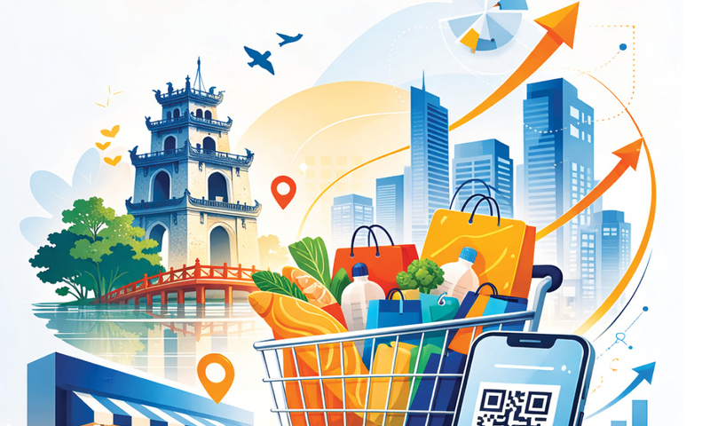 Tổng mức bán lẻ hàng hóa, doanh thu dịch vụ tiêu dùng đều tăng 