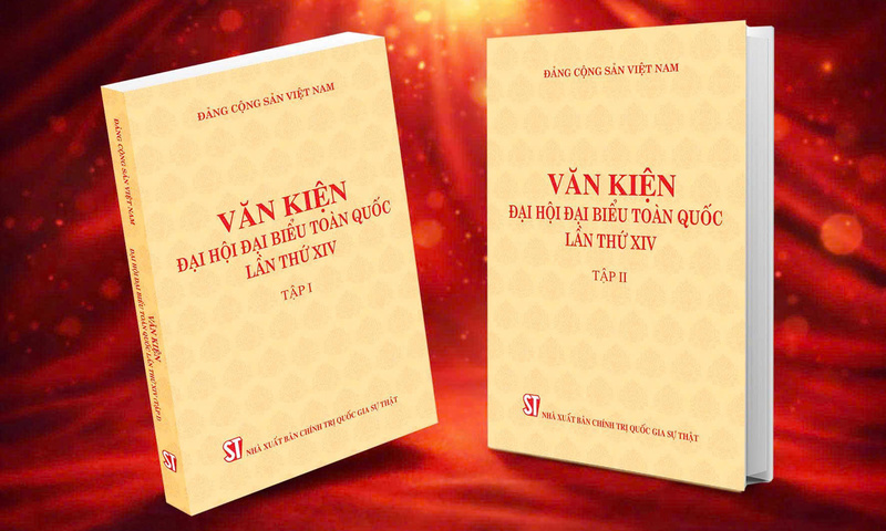 Ra mắt bộ sách Văn kiện Đại hội đại biểu toàn quốc lần thứ XIV
