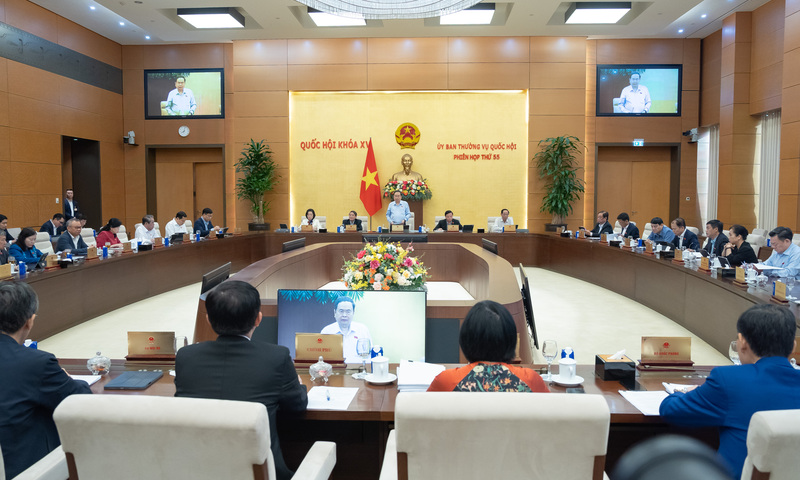 Ủy ban Thường vụ Quốc hội họp đợt 2 Phiên 55 cho ý kiến nhiều dự án luật quan trọng