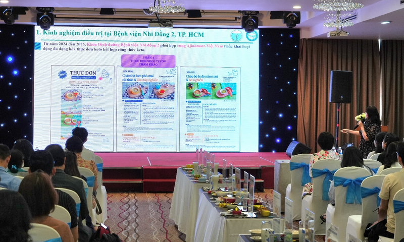 Ajinomoto hỗ trợ bệnh nhân động kinh tiếp cận chế độ ăn keto