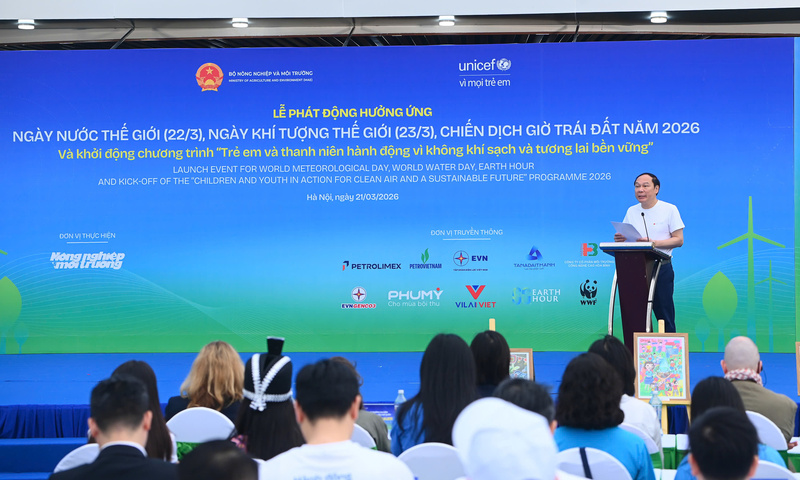 Chung tay vì nước sạch, không khí trong lành và tương lai bền vững