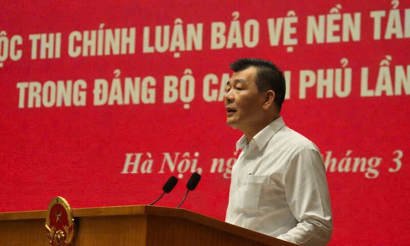 Đảng ủy Chính phủ phát động Cuộc thi chính luận bảo vệ nền tảng tư tưởng của Đảng 