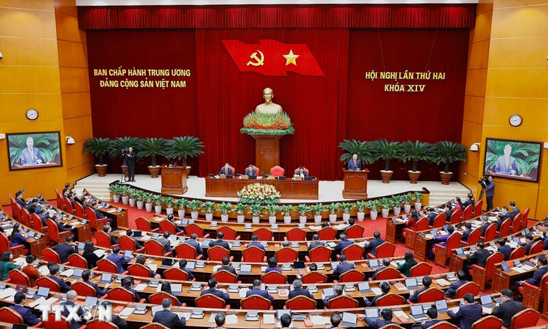 Ngày làm việc thứ hai Hội nghị Trung ương Đảng khóa XIV
