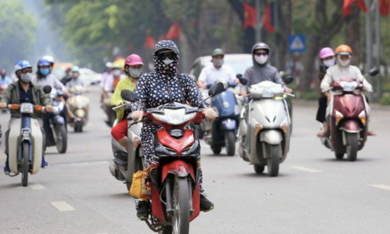 Tin cảnh báo nắng nóng ở Bắc Bộ và khu vực từ Thanh Hóa đến TP. Huế