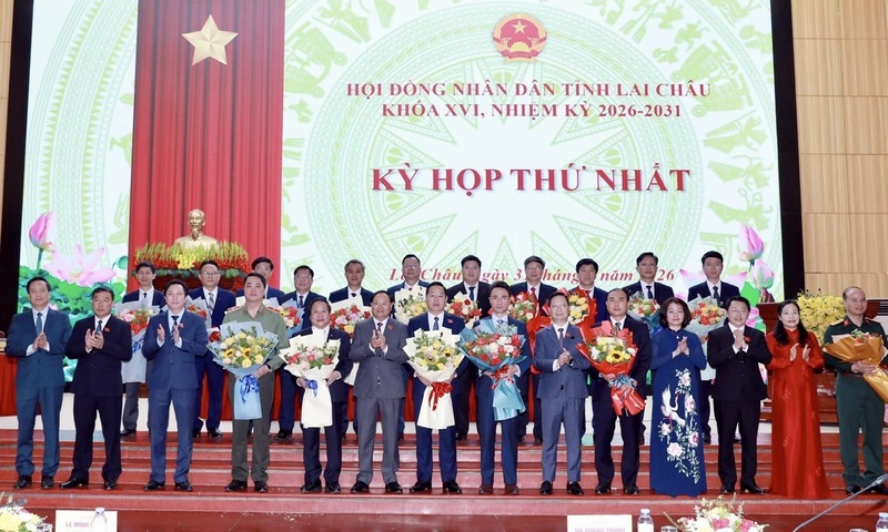 Bộ máy lãnh đạo của Lai Châu nhiệm kỳ 2026–2031