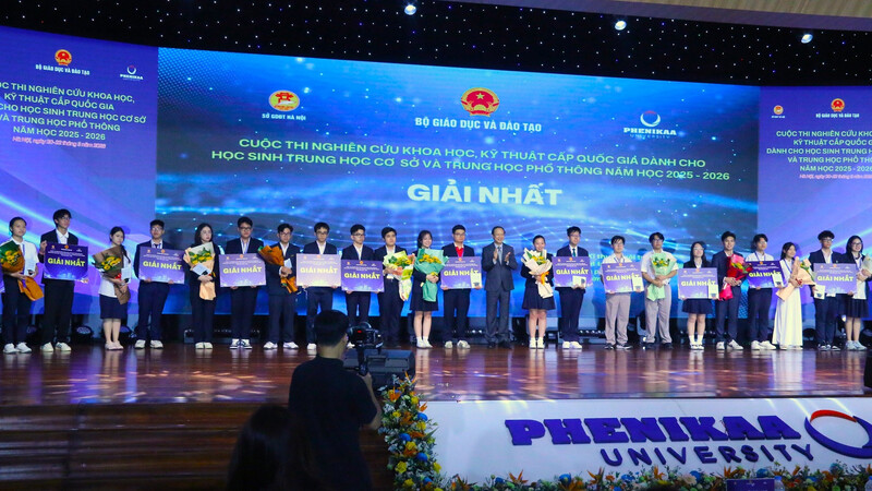Bộ Giáo dục và Đào tạo: Giải nhất thi khoa học kỹ thuật không đạo văn