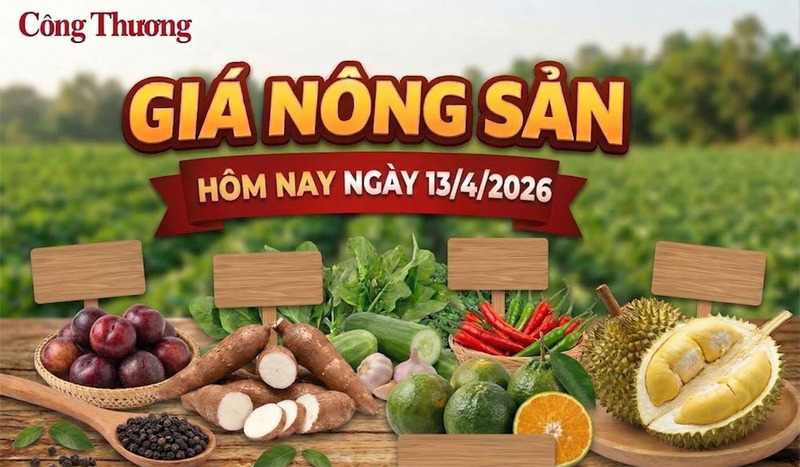 Giá nông sản hôm nay 13/4: Hàng loạt các mặt hàng tăng giá