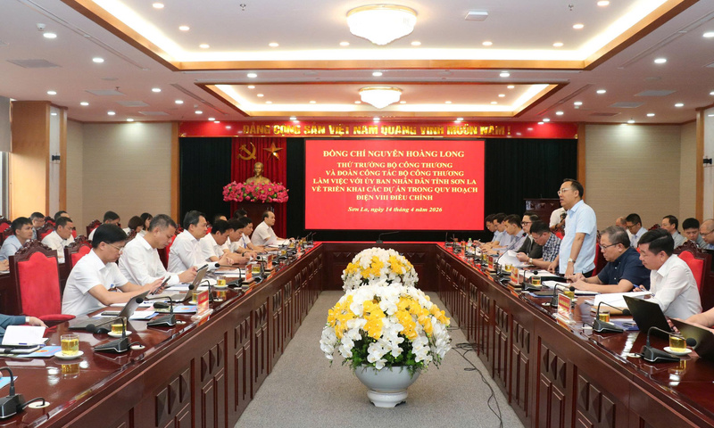 Bộ Công Thương làm việc với Sơn La, thúc đẩy dự án điện theo quy hoạch