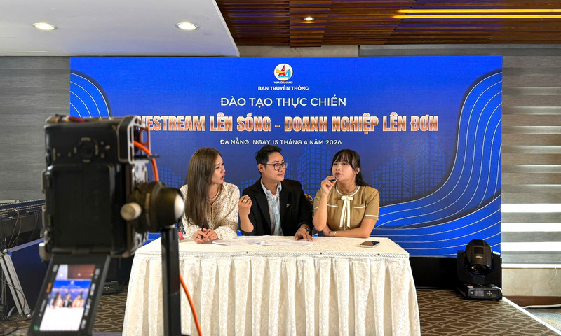 Doanh nghiệp Đà Nẵng chuẩn hóa kỹ năng livestream để tăng đơn hàng