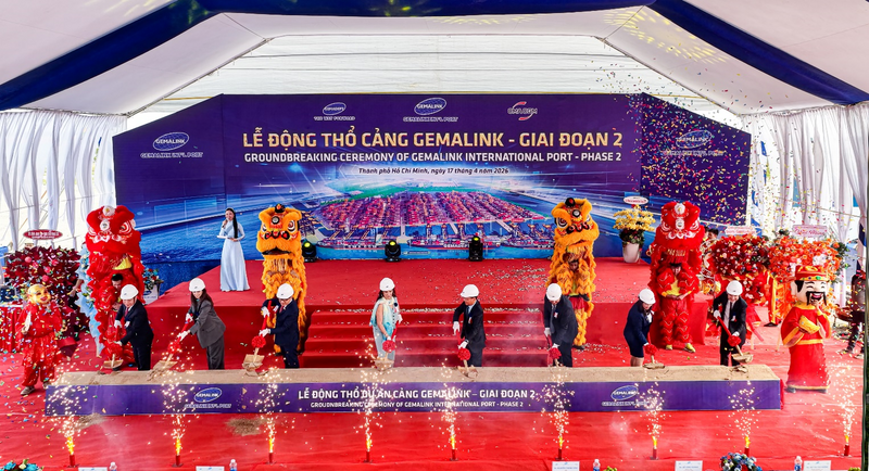 Động thổ Gemalink giai đoạn 2, nâng tầm vị thế giao thương quốc tế