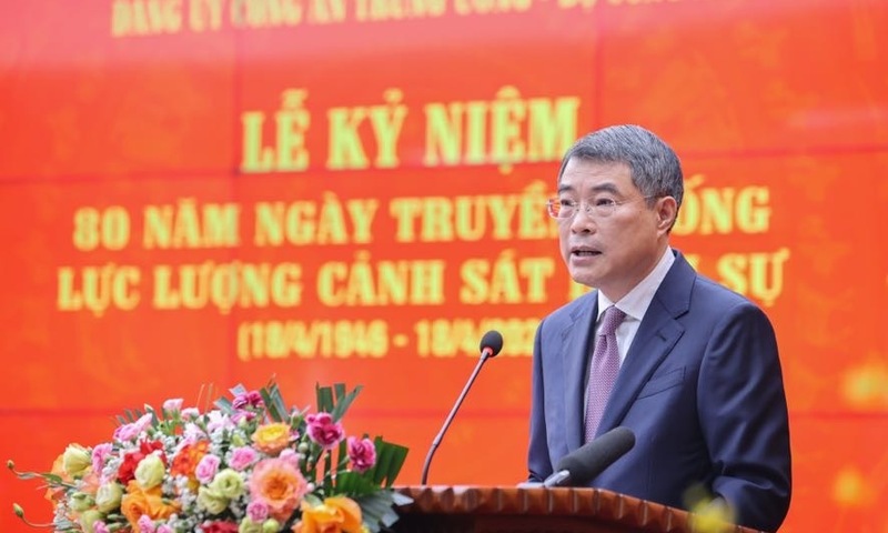 Thủ tướng Lê Minh Hưng: Cảnh sát hình sự luôn vì nước quên thân, vì dân phục vụ