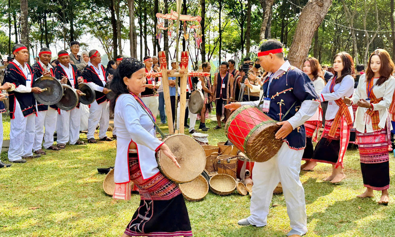 Đa sắc màu tại Ngày hội Văn hóa các dân tộc tỉnh Gia Lai