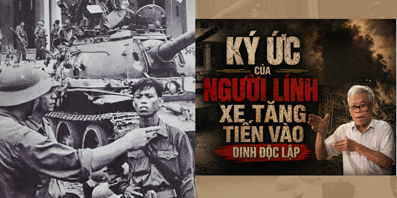Ký ức của người lính xe tăng tiến vào Dinh Độc Lập