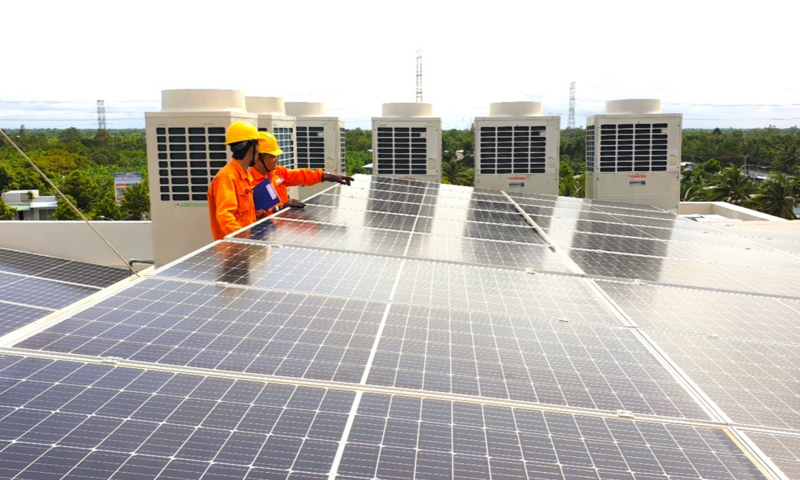 Bắc Ninh đẩy mạnh tiết kiệm năng lượng bằng điện mặt trời mái nhà