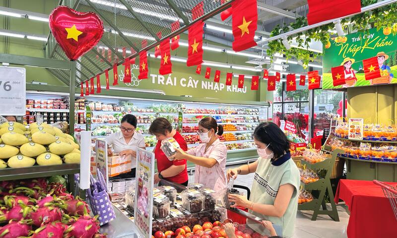 Doanh thu bán lẻ tăng cao dịp lễ 30/4 - 1/5