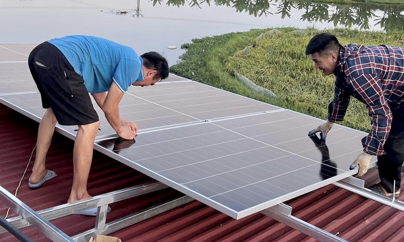 Miền núi Thanh Hóa đón làn sóng điện mặt trời mái nhà