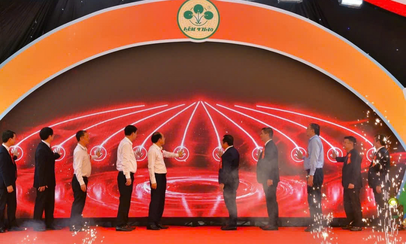 Supe Lâm Thao khánh thành Dự án sản xuất phân bón kali sulphat 20.000 tấn/năm