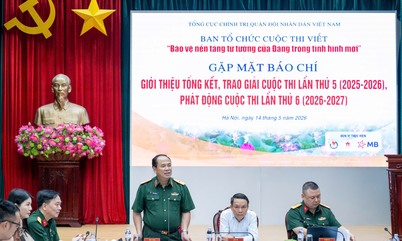 31 tác phẩm đoạt giải Cuộc thi viết Bảo vệ nền tảng tư tưởng của Đảng trong tình hình mới