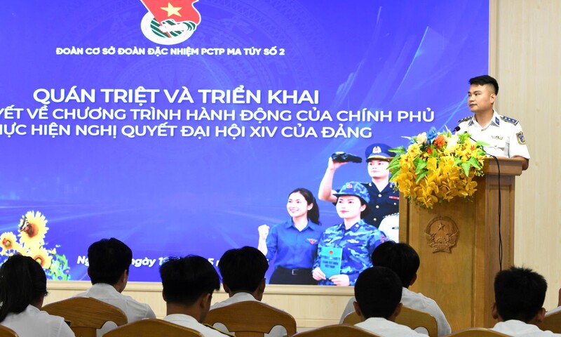 Gắn việc thực hiện Nghị quyết của Đảng với công tác chuyên môn của đơn vị 