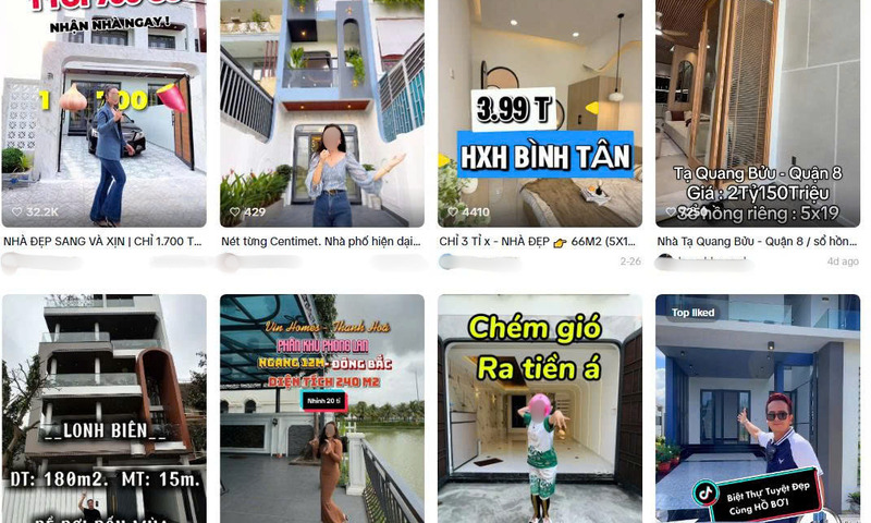 Chuyên gia nói gì khi môi giới bất động sản đổ bộ TikTok săn khách?