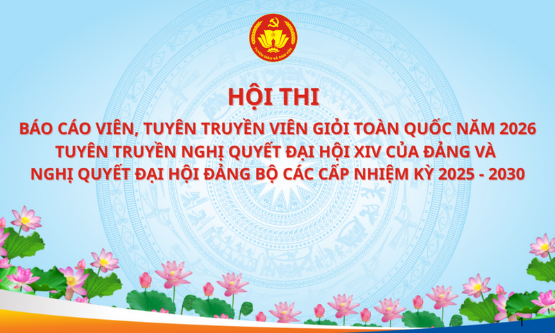 Đảng bộ Bộ Công Thương hưởng ứng Hội thi Báo cáo viên, Tuyên truyền viên giỏi