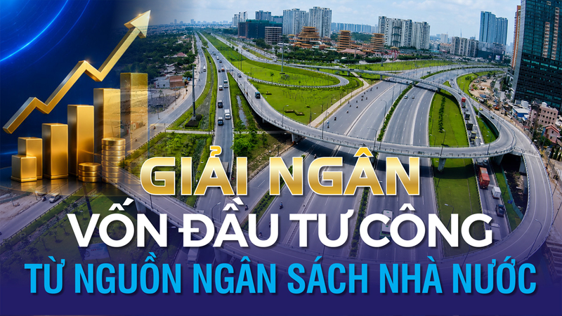 Infographic | Giải ngân vốn đầu tư công từ nguồn ngân sách nhà nước