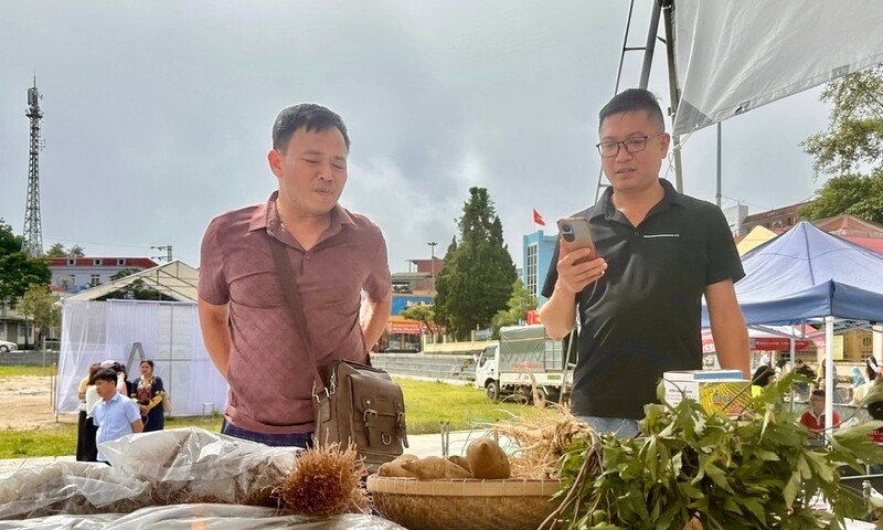 Lai Châu đưa nông sản vùng cao lên sàn thương mại số