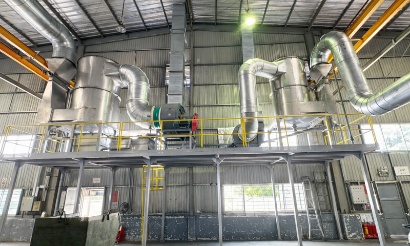 Xanh hóa ngành ốc vít bằng công nghệ xử lý khí thải