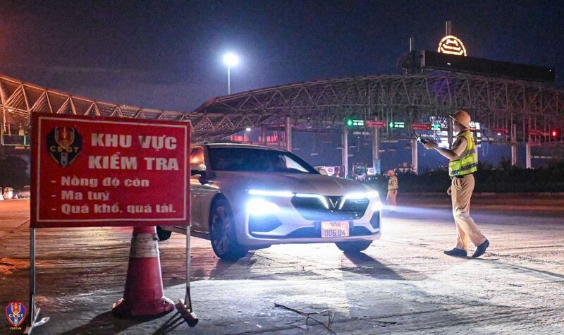 Thông báo phạt nguội đến 519 chủ phương tiện vi phạm trên cao tốc