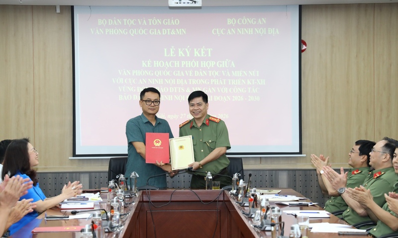 Phối hợp bảo đảm an ninh vùng đồng bào dân tộc thiểu số