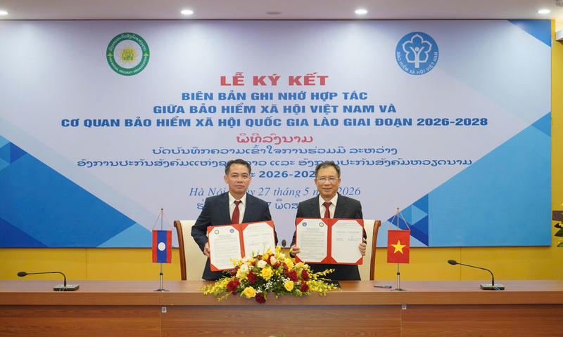 Việt Nam - Lào: Thúc đẩy hợp tác về bảo hiểm xã hội giai đoạn mới