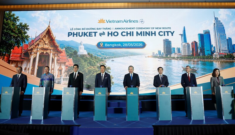 Chính thức mở đường bay TP. Hồ Chí Minh - Phuket, Thái Lan