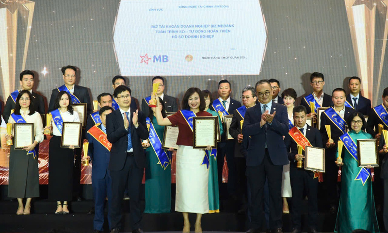 MB ghi dấu ấn với 5 giải thưởng Sao Khuê 2026