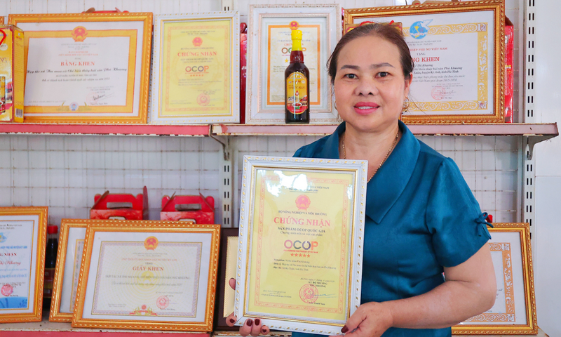 Đưa nước mắm làng biển đến thương hiệu OCOP 5 sao quốc gia