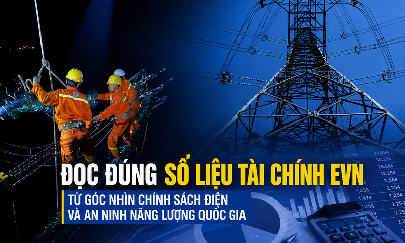 Đọc đúng số liệu tài chính EVN: Từ góc nhìn chính sách điện và an ninh năng lượng quốc gia