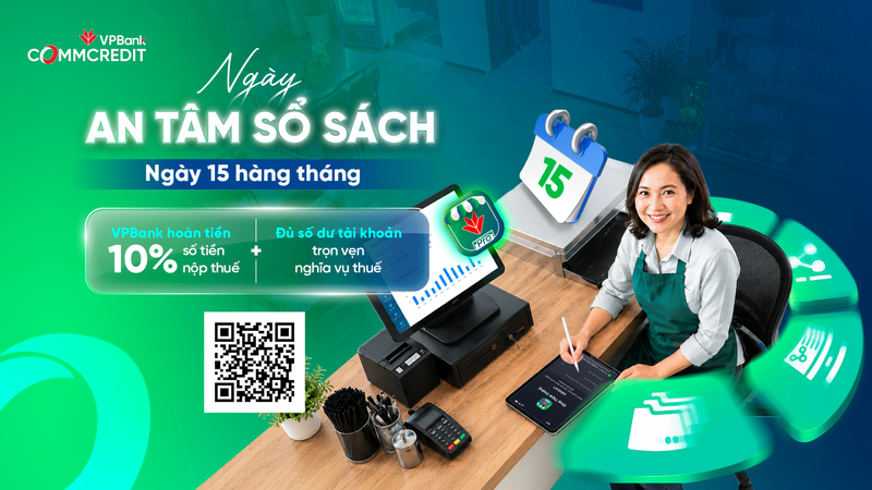 VPBank hỗ trợ hộ kinh doanh tuân thủ thuế và quản trị tài chính
