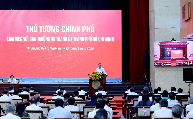 Kết luận của Thủ tướng Lê Minh Hưng tại buổi làm việc với Ban Thường vụ Thành ủy TP. Hồ Chí Minh