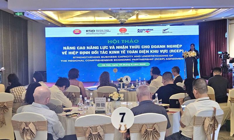 Nâng cao năng lực, tận dụng hiệu quả Hiệp định RCEP cho doanh nghiệp