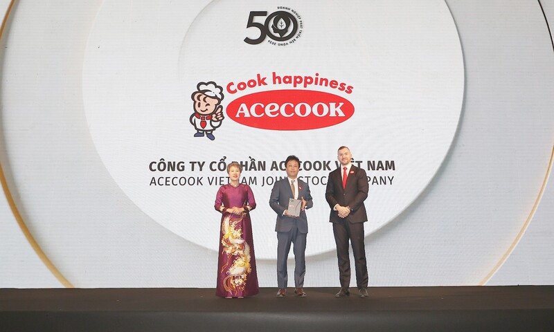 Acecook Việt Nam tiếp tục lọt top 50 doanh nghiệp phát triển bền vững tiêu biểu năm 2026