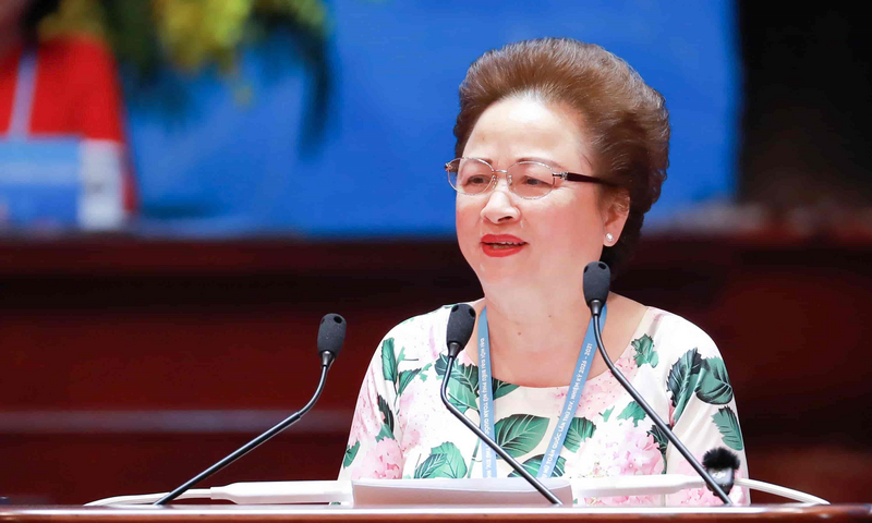 Madame Nguyễn Thị Nga tái cử Ban Chấp hành Trung ương Hội LHPN Việt Nam khóa XIV