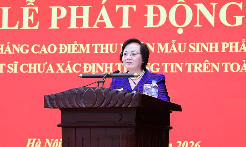 Phát động cao điểm thu nhận ADN, mở thêm cơ hội xác định danh tính liệt sĩ