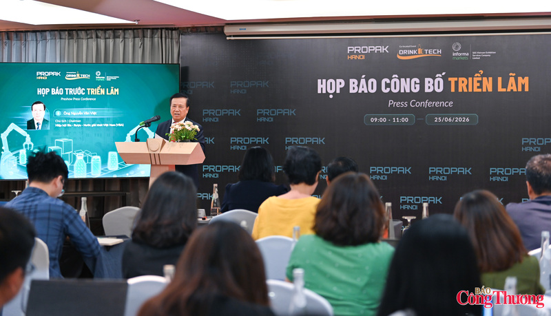 Hà Nội sắp có triển lãm quốc tế về công nghệ xử lý, chế biến và đóng gói